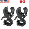 2 Pack Bike Flashlight Holder Universal LED Flashlight Mount Holder 90º Rotation