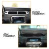 Center Console+Air Vent Panel Cover Trim Bezel For Chevy Camaro 2011-2015 Black