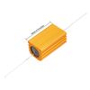 sourcing map 2 Pcs Aluminum Case Resistor 5W 90 Ohm Wirewound for LED Replacement Converter