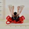 Four Cart Cute Handmade Glassware Brave Helmet
