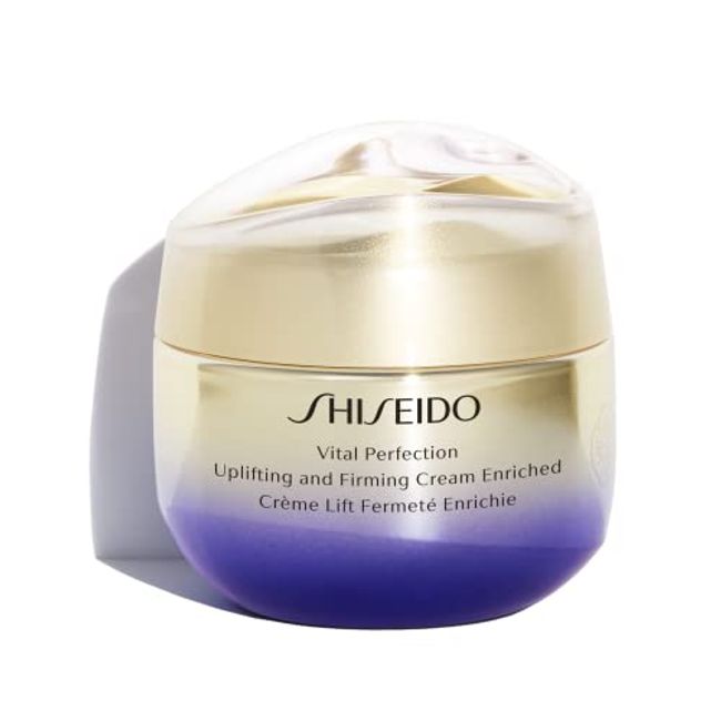 Shiseido Vital Perfection Uplifting and Firming Cream Enriched - 50 mL - Anti-Aging Moisturizer for Very Dry Skin - Visibly Lifts & Firms