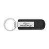 Ford Mustang Mach-E Black Leather Strap Key Chain