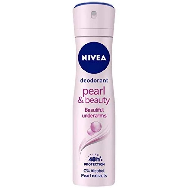 Nivea Pearly And Beauty Deodorant 48Hours, 150Ml