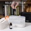 Essential Oil Ultrasonic Humidifier 5V USB Flame Aroma Diffuser with Night Light