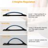 Back Stretching Device Back Massager for Chair Car Multi-Level Lumbar Stretcher