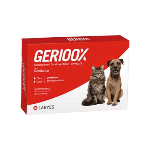 Antioxidante Gerioox Geriátrico Labyes 30 Comprimidos