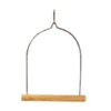 James & Steel Wooden Bird Perch Swing