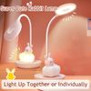 Desk Lamp, Desk Light with 5 Level Brightness USB Charging Port, Dimmable Office