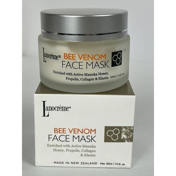 NEW Lanocreme Bee Venom Face Mask With Manuka Honey 1.75 oz Exp 02/25/24