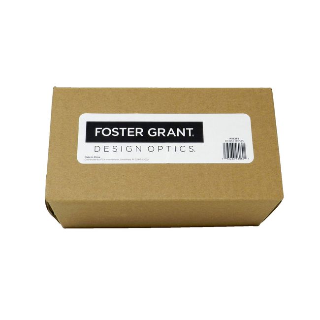 Design Optics By Foster Grant Full Frame Lighweight Round Plastic  +2.50  2 Pack