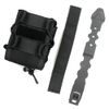 Outdoor Tactical Open Top Handcuff with Clip Strap Shackle Handcuff Case Holster