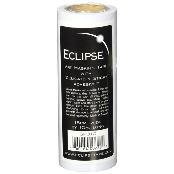 Judikins Eclipse Art Masking Tape Roll-15.2cmx10 Meters, Other, Multicoloured