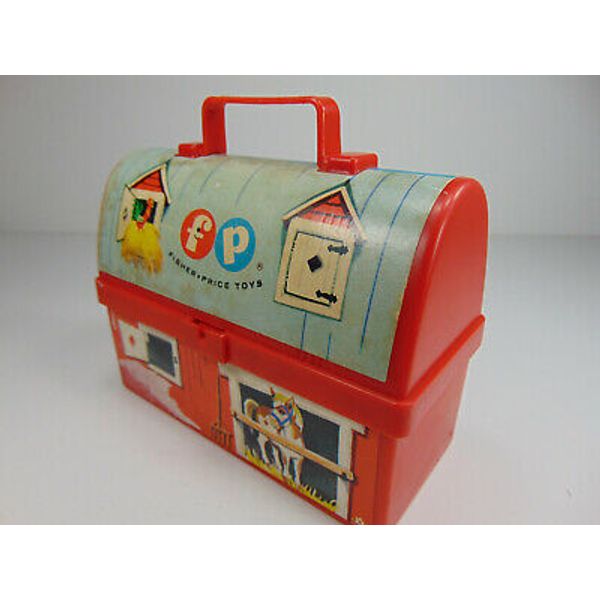 Fisher-Price 549 Lunch Box 1962 Vintage