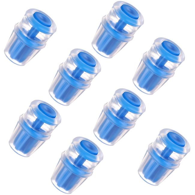 8 Pcs Water Bladder Bite Valve Replacement Sheath Hydraulics Bite Valve Cover for Hydration Pack Silicone Nozzle Replace Mouthpiece for Water Bag