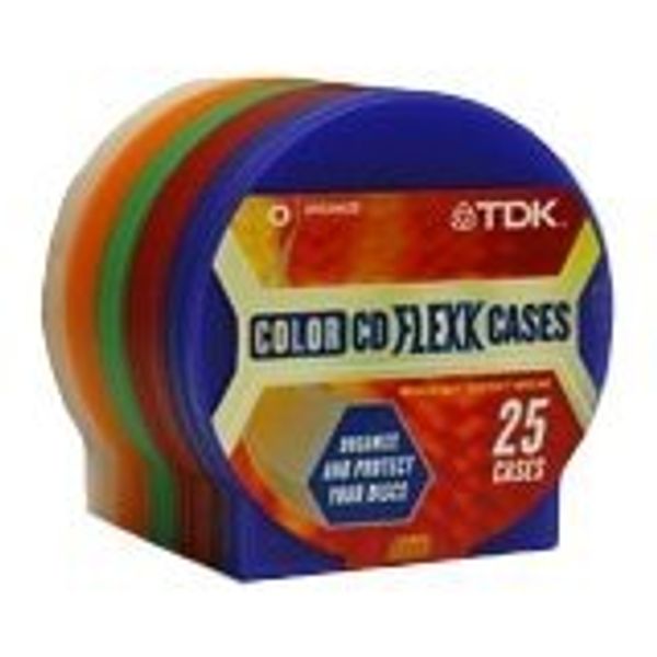 TDK cds-mc25 Two CD Flexx Cases