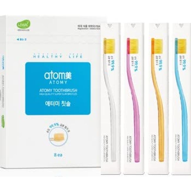 Atomi Atomy Atomy Beauty Atomi Atomy Toothbrush Set of 8