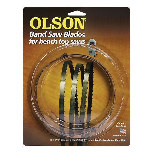 Olson Saw WB55356BL 56-1/8-Inch by 1/4 wide by 6 Teeth Per Inch Band Saw Blade