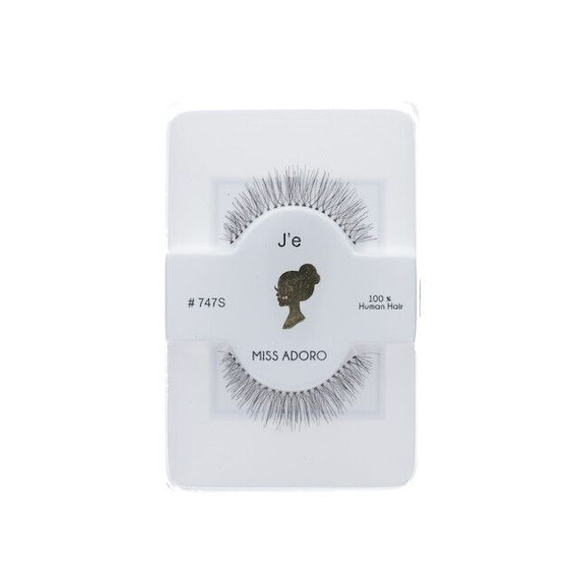 Miss Adoro Je #747S False/Fake Eyelashes Natural Lashes For Women NEW Pack of 12