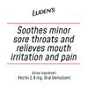 Ludens Throat Drops, Sugar Free Wild Cherry, 25 Count