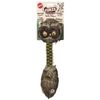 SPOT Furzz Braided Nylon & Plush Dog Toy 13" Assorted Figures