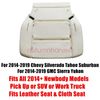 Driver Bottom Foam Cushion Padding For 2014-2019 Chevy Silverado 1500 2500 3500