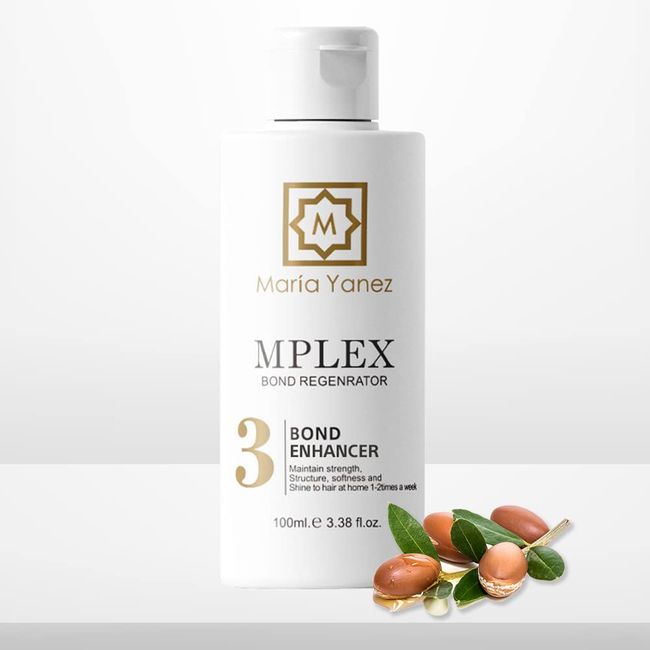 MPLEX3 by Maria Yanez, At Home Hair Treatment, Ideal for Hair Treated with Color, Lightening, Perm, Straightener, Protect, Detoxify And Repair Hair, France Technology, 3,38