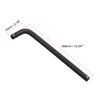 sourcing map Socket Wrench, 1/2" Drive Square End L Shape Extension Handle (250mm Long)