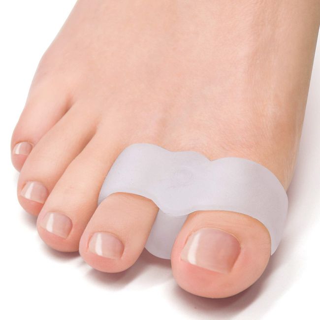 Welnove Pack of 12 Bunion Corrector, Toe Separators with 2 Loops, Big Toe Spacer