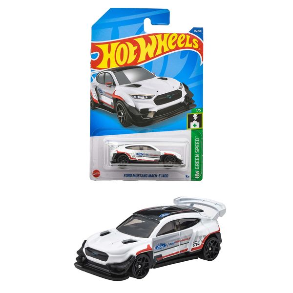 Hot Wheels HHD88 Ford Mustang Mach E 1400 Basic Car, 3 Years Old and Up