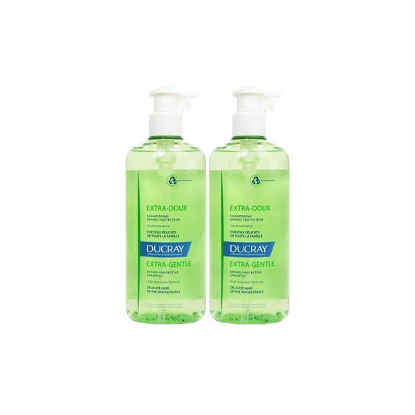 Ducray Pack Extra Gentle Shampoo 2x400ml