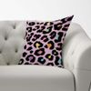 Warren Reed - Designer Pink Leopard Print Cushions 60cm x 60cm