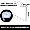 Framed Shower DoorBottom Seal Strip Replacement Shower Bottom Waterproof 108Inch