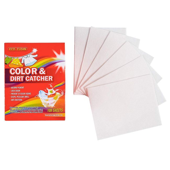 Color Catcher Laundry Sheets by Zero Trace - 80 Count - Prevents Dye  Transfer & Keeps Clothes Original Color - Fragrance-Free, Plant-Based -  Ideal for Mixed Washes - Yahoo Shopping