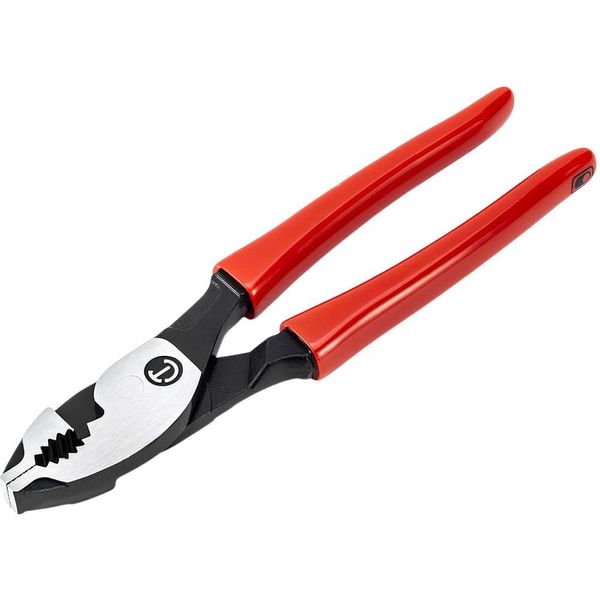 CRESCENT - Plier, 8", Slip Joint, Dipped Handle (HTZ28) 141［並行輸入］