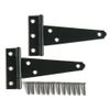 High Logic Western Hinge Horizontal Black WH-100B