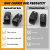 Hand Control Switch Housing Button Cover Cap Black For Harley Touring 1996-2013
