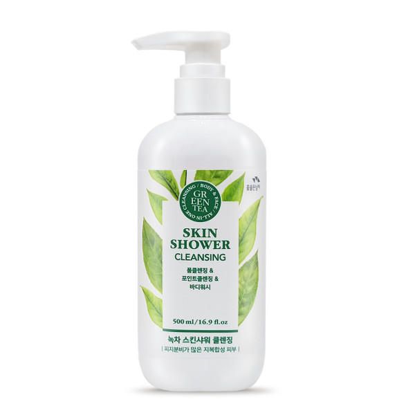 Man with Flowers Green Tea Skin Shower Cleansing 500ml 251276