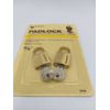 Belwith 3/4" Keyed Alike Solid Brass Padlocks 2 Pk, #3100, NOS, NEW & SEALED