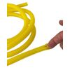 PE Yellow Corrugated Conduit Flexi Pipe Tube Split 10mm - 2m