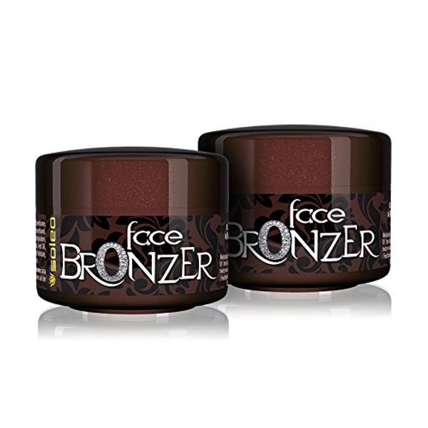 Soleo Satisfaction Face Bronzer, Pack of 2 (2 x 15 ml)