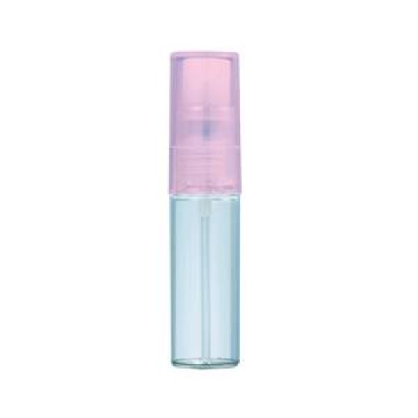 Yamada Atomizer Perfume Glass Atomizer Simple 50020 Clear Bottle/Cap Purple Pink 10ml YAMADA ATOMIZER