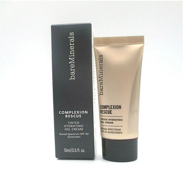 Bare Minerals Complexion Rescue Tinted Hydrating Gel Cream CHESTNUT 09  0.5oz