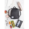 BUILT BLTLNCHBPKPBLK Puffer Rucksack Cool Bag, Plastic, 10 liters