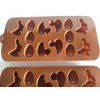 Easter Silicon Molds (2) Pack Egg Bunny Rabbit Duck 14-Hole Chocolate Soap Ice