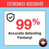 Fentanyl Test Strip Kit - Includes 10 Fentanyl Test Strips, Mixing Container, 10mg Spoon and Instructions - 10 Pack