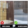 Framed Shower DoorBottom Seal Strip Replacement Shower Bottom Waterproof 108Inch