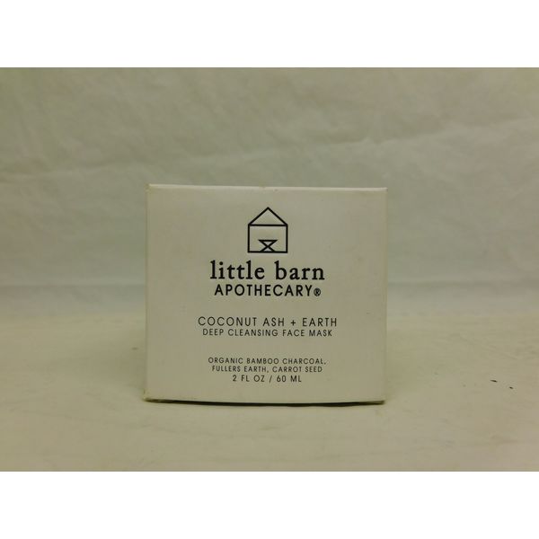 Little Barn Apothecary Coconut Ash + Earth Deep Cleansing Face Mask