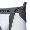 CHAMPRO Man-Up 7-Pad Integrated Youth Girdle WHITE ,Medium