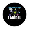 I Model - Data Science Statistics Data Analyst Data Modeling PopSockets Standard PopGrip