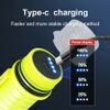Powerful 90000LM LED Diving Flashlight Rechargeable Underwater Tactical Torch